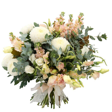 Blue Lace Long Sleeve Dress